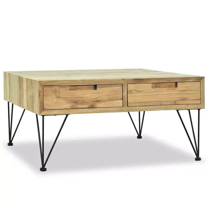 Coffee Table 31.5x31.5x15.7 Solid Teak