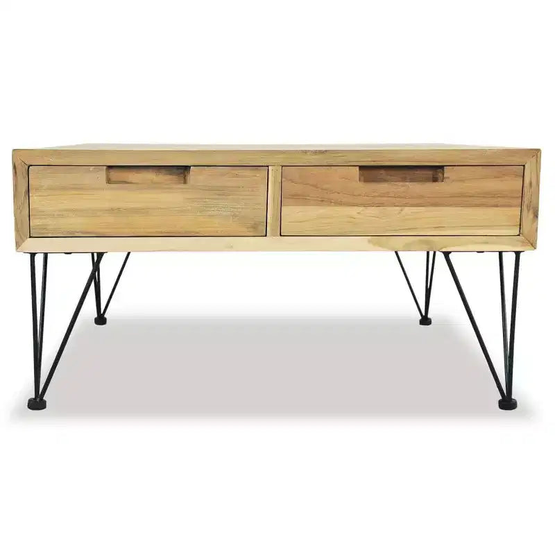 Coffee Table 31.5x31.5x15.7 Solid Teak