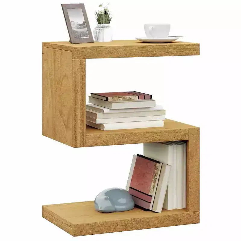 Side Table 17.7x11.8x23.6 Solid Wood Teak