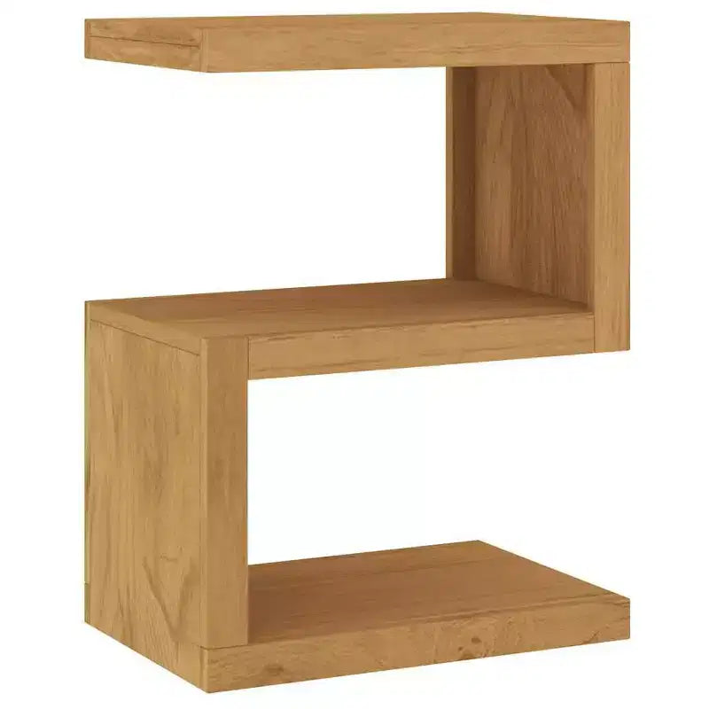 Side Table 17.7x11.8x23.6 Solid Wood Teak