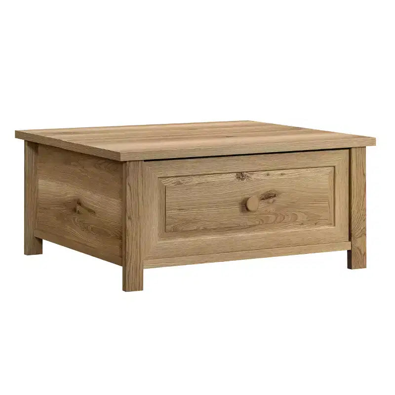 Farmhouse Wood Lift-Top Coffee Table with Hidden Storage