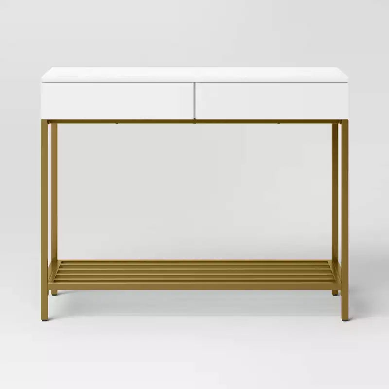 Console Table White