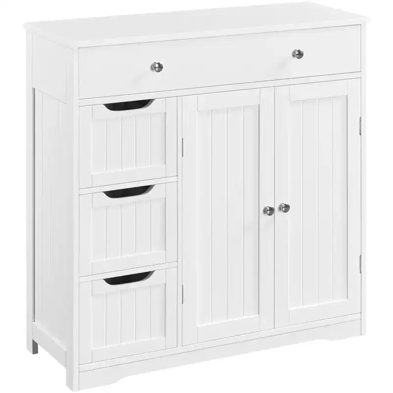 Free-Standing Floor Cabinet for Bathroom for Kitchen, Living Room